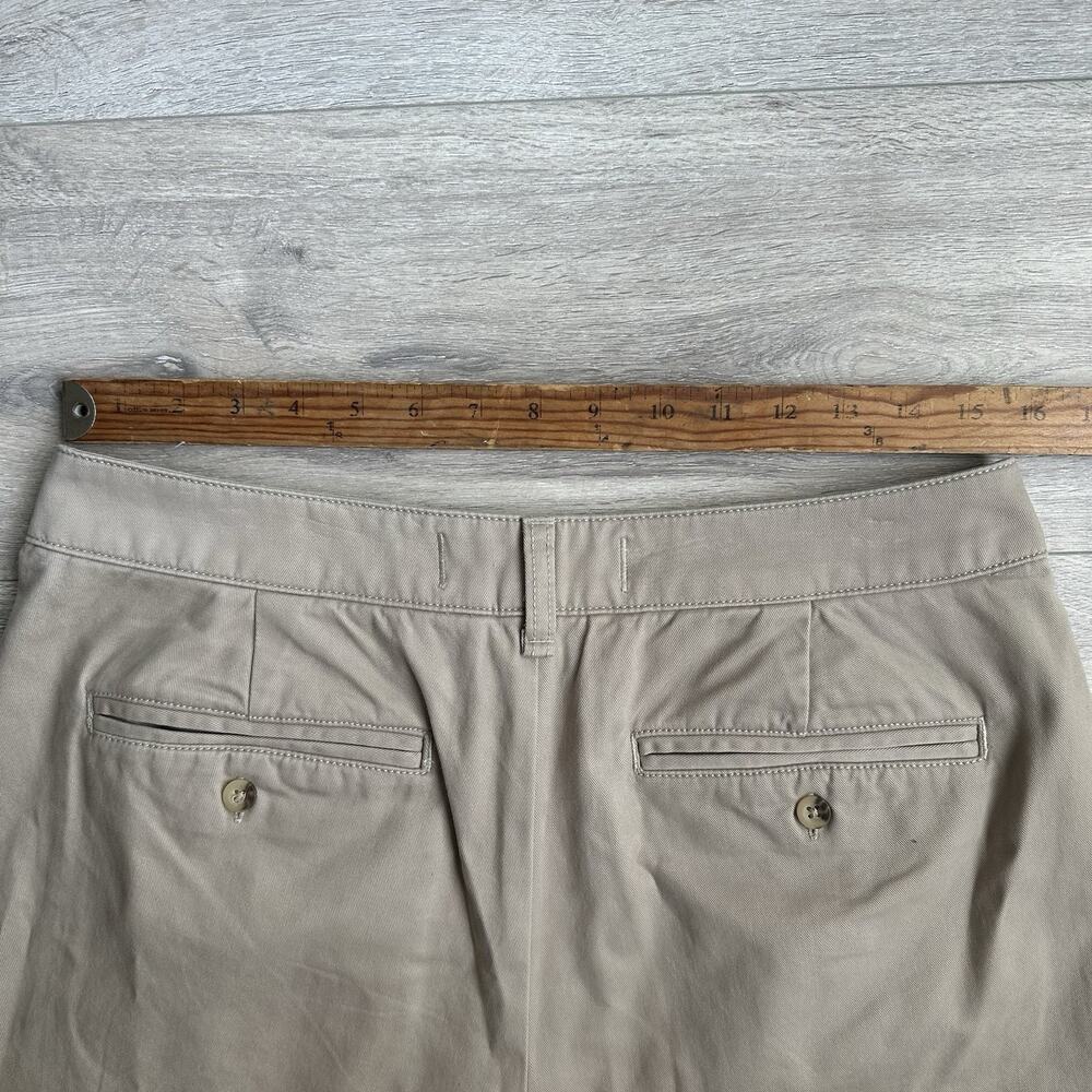 Hollister Pants Mens 31/30 Beige Extreme Baggy Khakis Wide Leg Pleated - Picture 4 of 6